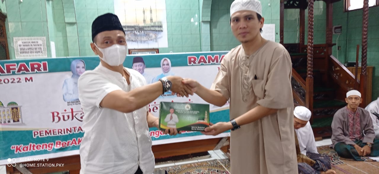 Pemprov Kalteng Safari Ramadan di Masjid Al Muhajirin Kota Palangka Raya 