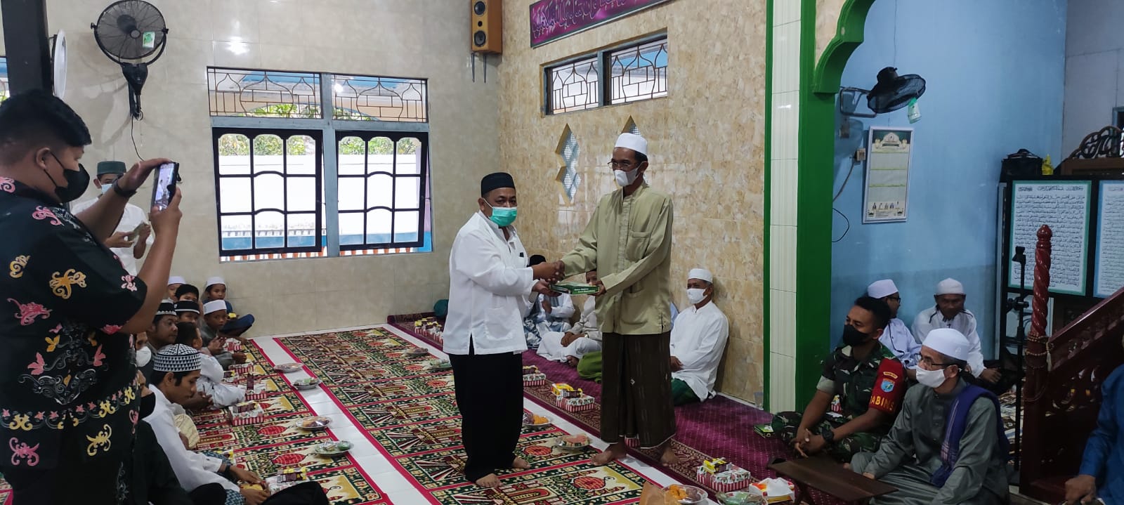 Safari Ramadan Pemprov. Kalteng di Masjid Al Mujahidin Kapuas Hilir