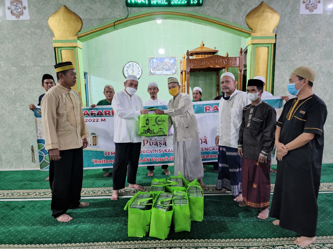 Jadi Kegiatan Rutin, Pemprov Kalteng Gelar Safari Ramadan di Masjid AL Munawarah, Kota Palangka Raya