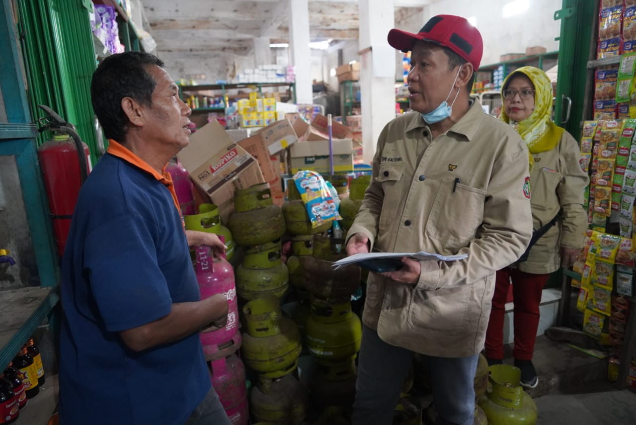 TPID dan Satgas Pangan Prov. Kalteng Laksanakan Sidak Pasar Lanjutan di Pasar Keramat Sampit