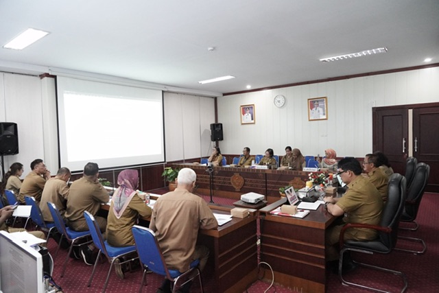 Sahli Gubernur Pemkumpol Herson B. Aden Pimpin Rakor Forum Penataan Ruang Provinsi Kalteng