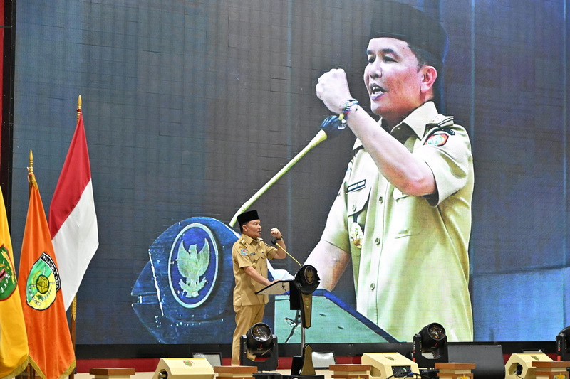 Pererat Silaturahmi, Kepala BAPPERIDA Kalteng Hadiri Halalbihalal Kebangsaan Pemprov
