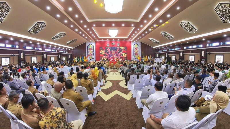Pererat Silaturahmi, Kepala BAPPERIDA Kalteng Hadiri Halalbihalal Kebangsaan Pemprov