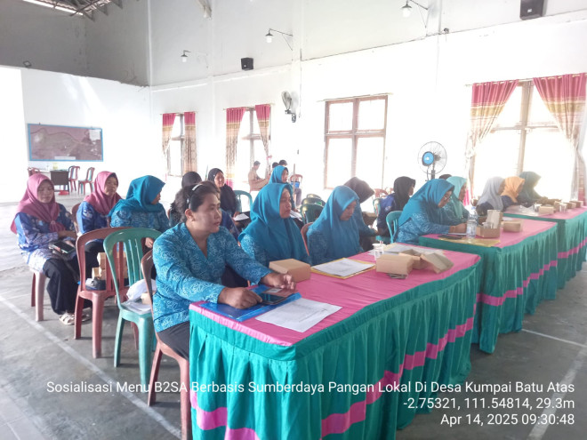 Pemkab Kobar Dorong Penganekaragaman Pangan Lewat Sosialisasi B2SA