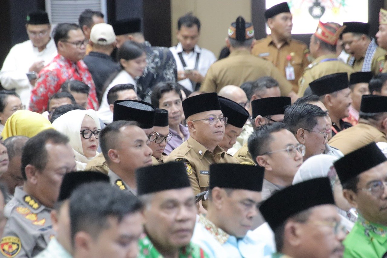 Kadis PMD Prov. Kalteng Hadiri Halalbihalal Kebangsaan bersama Pemprov Kalteng, Forkopimda, DAD, Organisasi Kemasyarakatan dan Organisasi Keagamaan