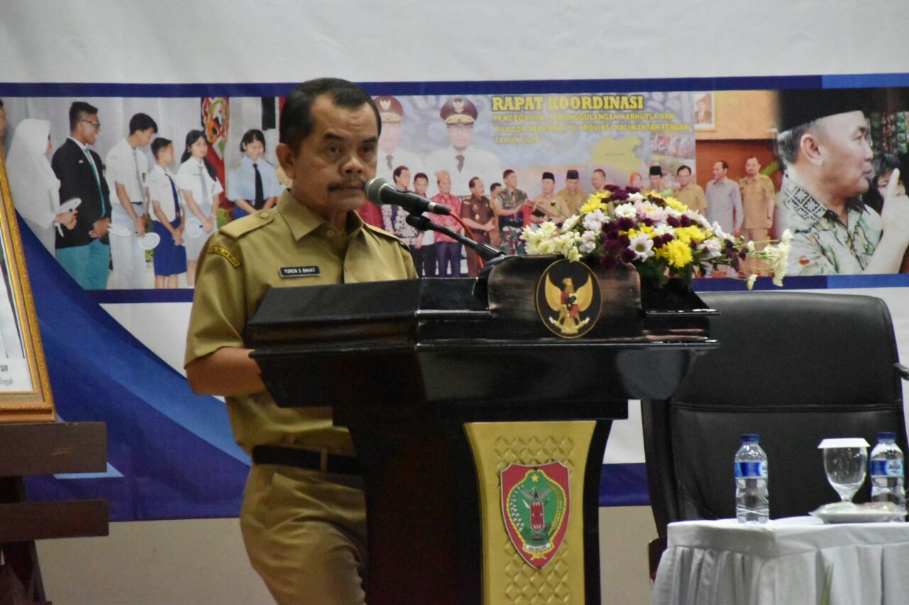 Pembukaan Rakordal  Prov. Kalteng Triwulan  I Tahun  2018