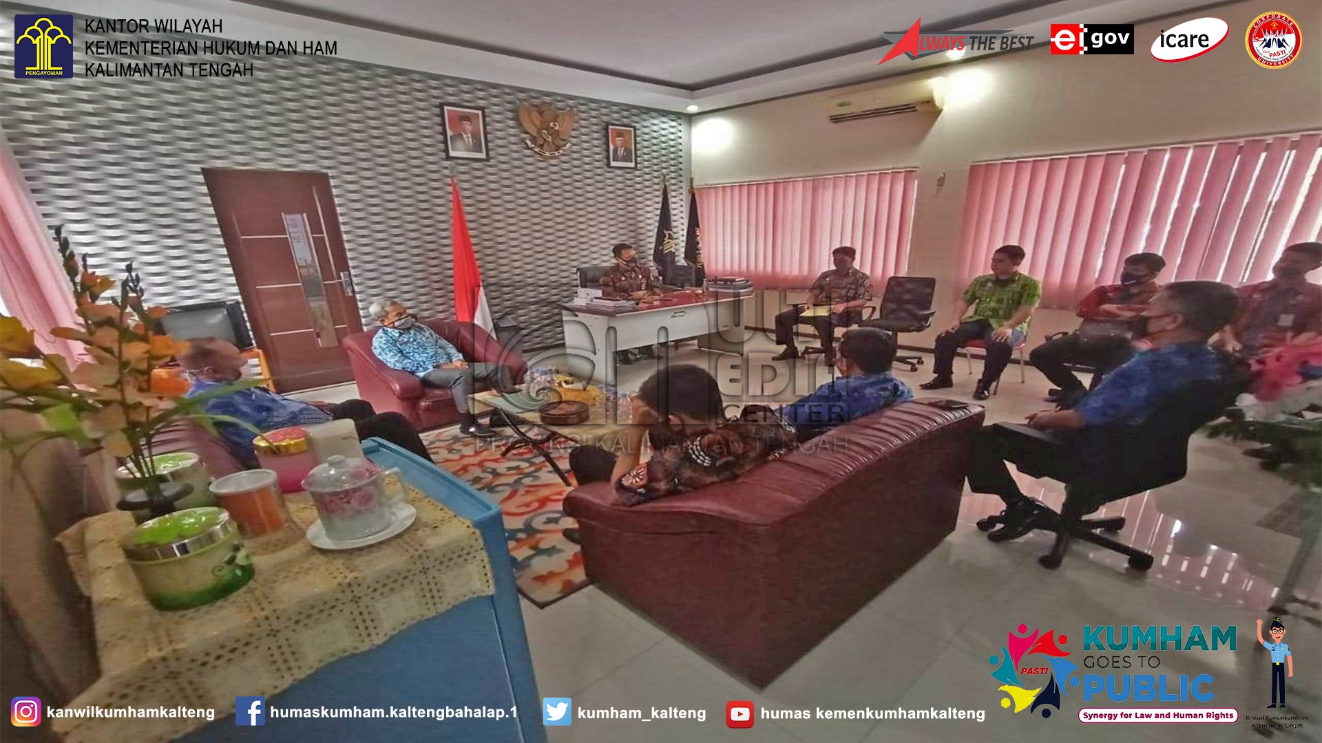 Persiapan Penilaian oleh TPI, Kalapas Muara Teweh Beri Penguatan Kepada Tim ZI
