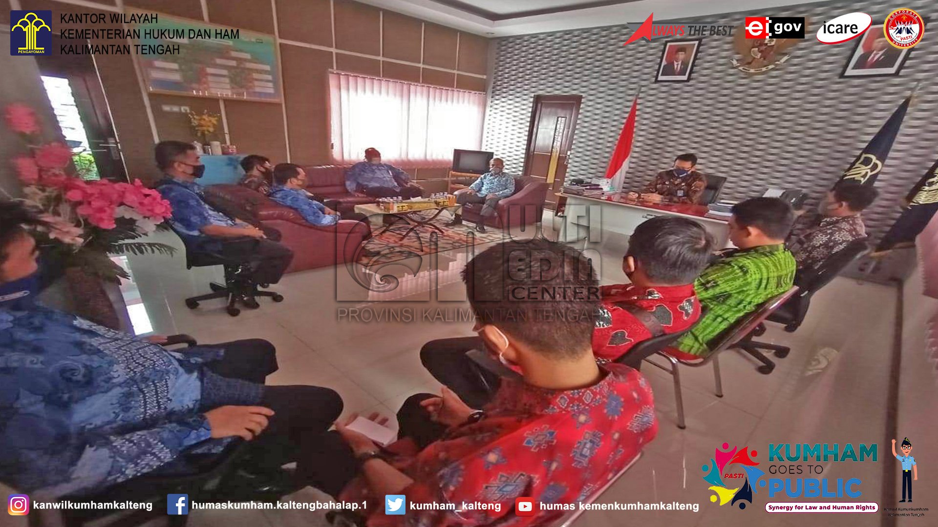 Persiapan Penilaian oleh TPI, Kalapas Muara Teweh Beri Penguatan Kepada Tim ZI