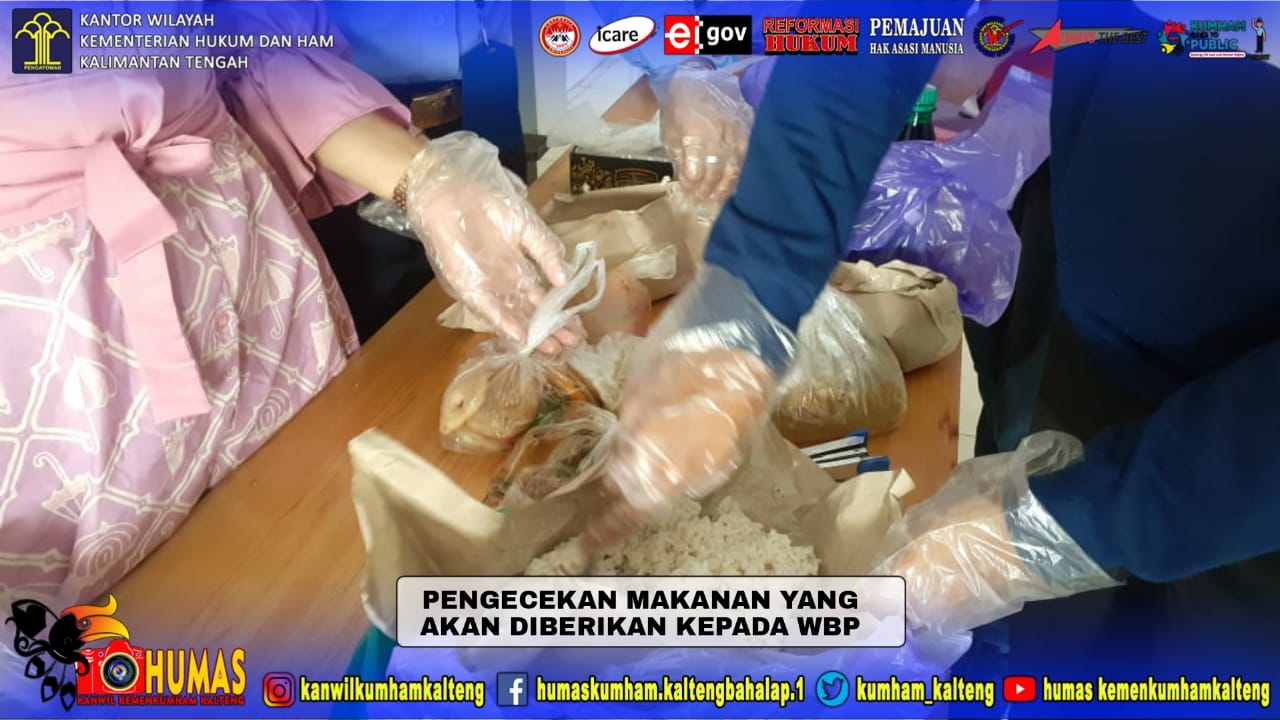 Lapas Narkotika Kasongan Terima Titipan Barang/Makanan Selama Hari Raya Idul Fitri