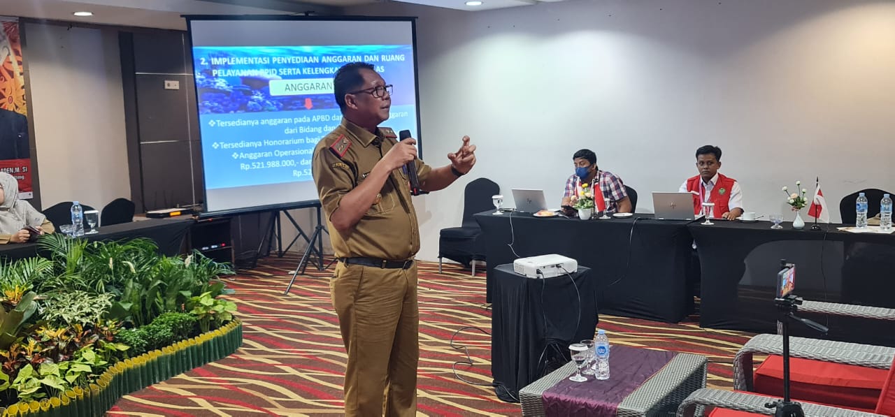 Bagikan Pengalaman PPID, Kepala Dislutkan Sampaikan Komitmen Pelayanan Informasi Publik