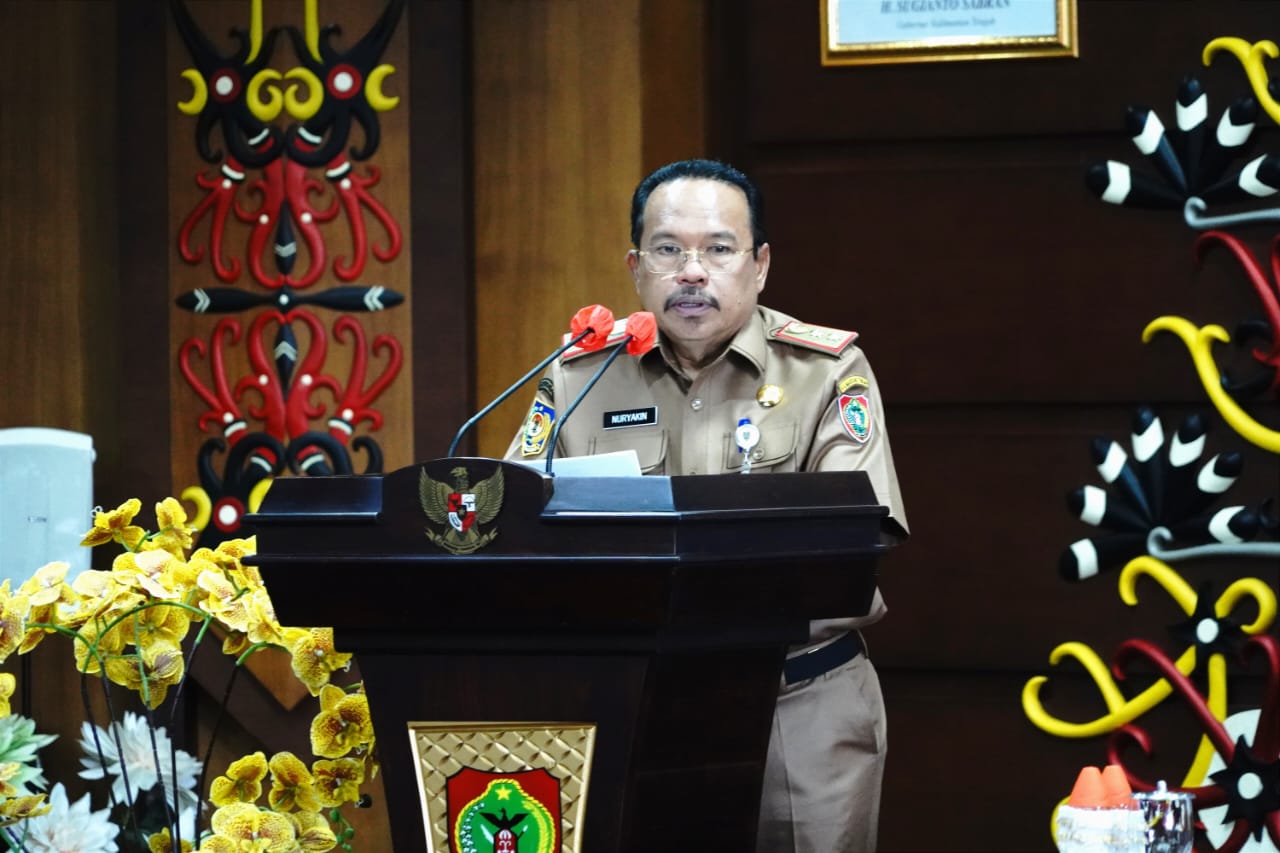 Sekda Nuryakin Buka Sosialisasi Tata Cara Pengisian Jabatan Pimpinan Tinggi di Lingkungan Instansi Pemerintah Daerah Se-Kalimantan Tengah