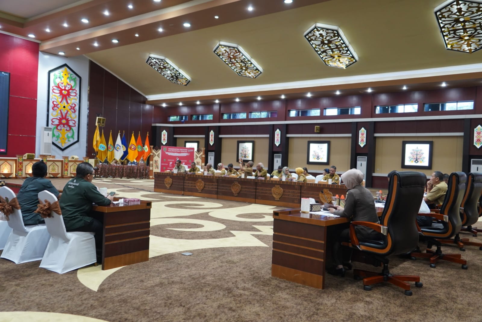 Hadiri Rakor Inflasi, Yuas Elko Sebut Inflasi Kalteng Masih Terkendali