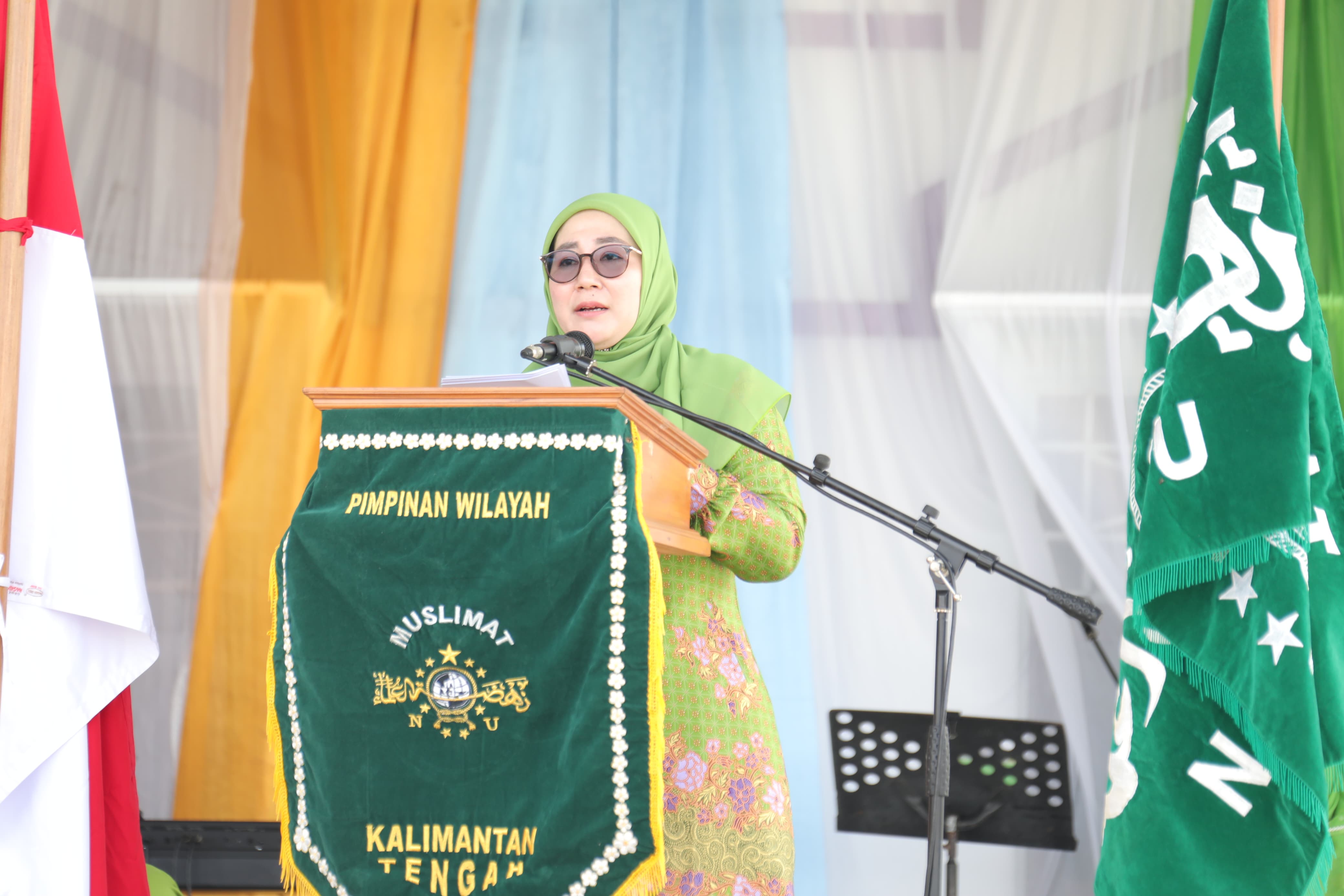 Wagub Kalteng Hadiri Harlah Muslimat NU ke-78 dan Halal Bihalal PHBI Katingan