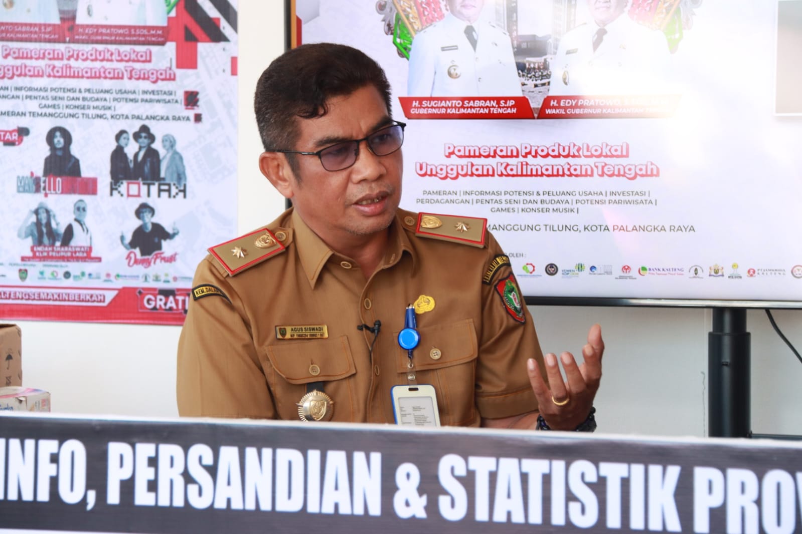 Kadis Diskominfosantik Prov Kalteng: Satu Data Kalteng Amanat SPBE untuk Efisiensi Pemerintahan