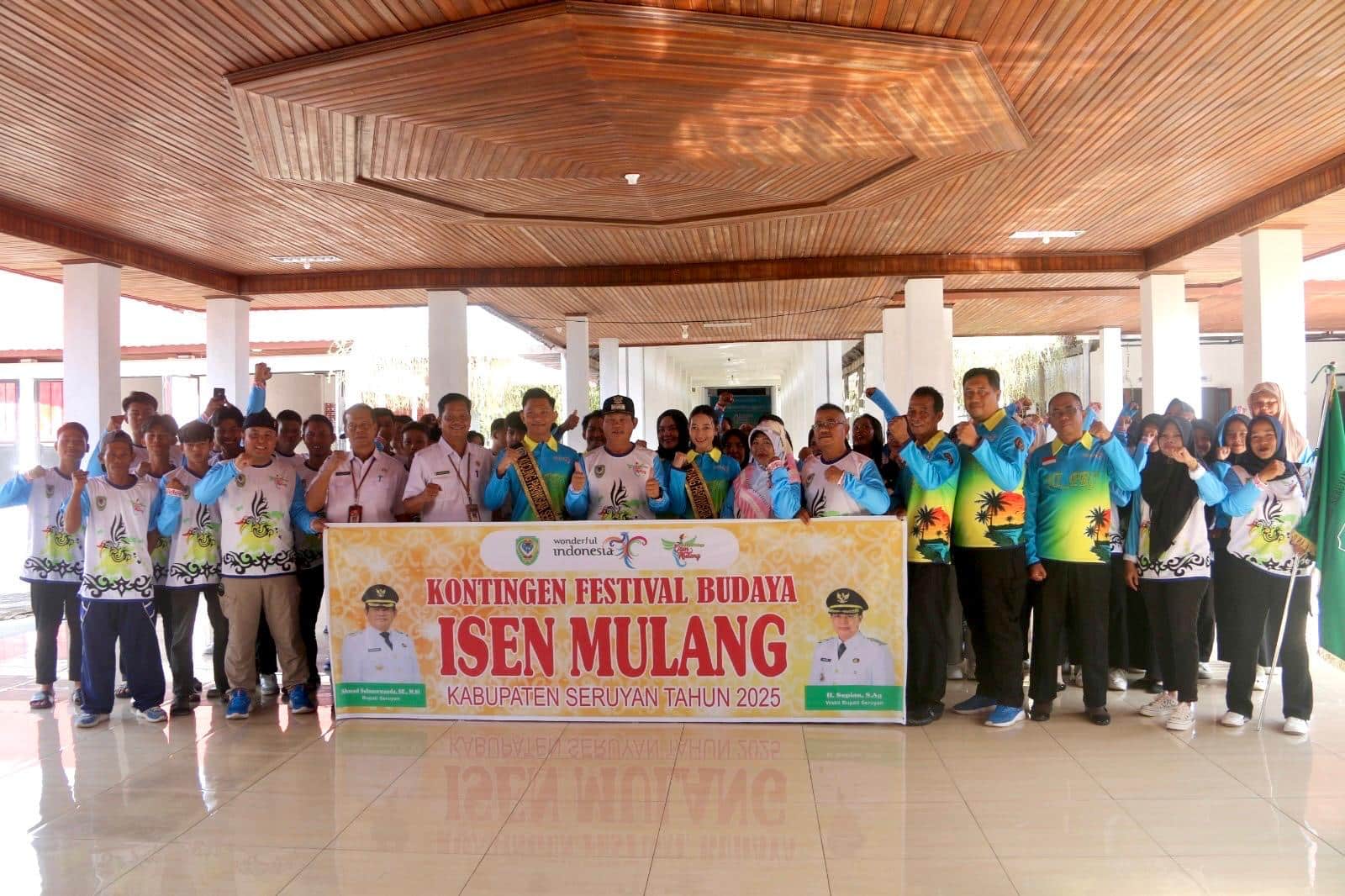 Bupati Harapkan Kontingen Seruyan Tampil Maksimal di FBIM 2025