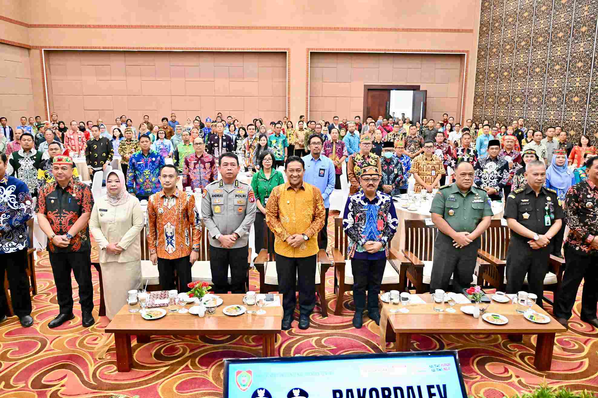 Buka Rakordalev, Wagub Edy Pratowo Dorong Percepatan Pembangunan dan Evaluasi Berkala
