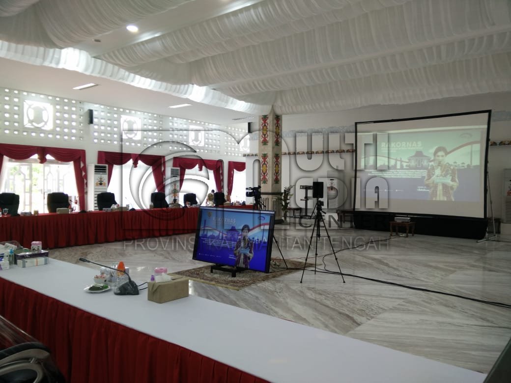 Gubernur Kalteng Ikuti Rakornas Pengawasan Intern Pemerintah Tahun 2020