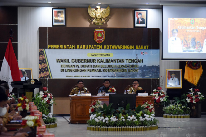 Pemkab Kobar Komitmen Tingkatkan Lagi Serapan Anggaran Tahun 2022