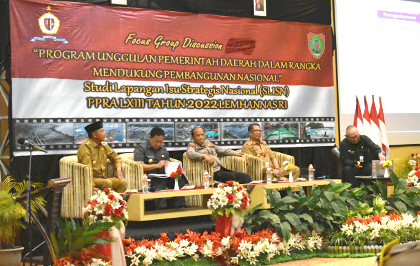 Hadiri FGD PPRA LXIII Lemhannas, Wagub Harapkan Kalteng Dapat Berkontribusi Positif bagi Pembangunan Daerah dan Nasional