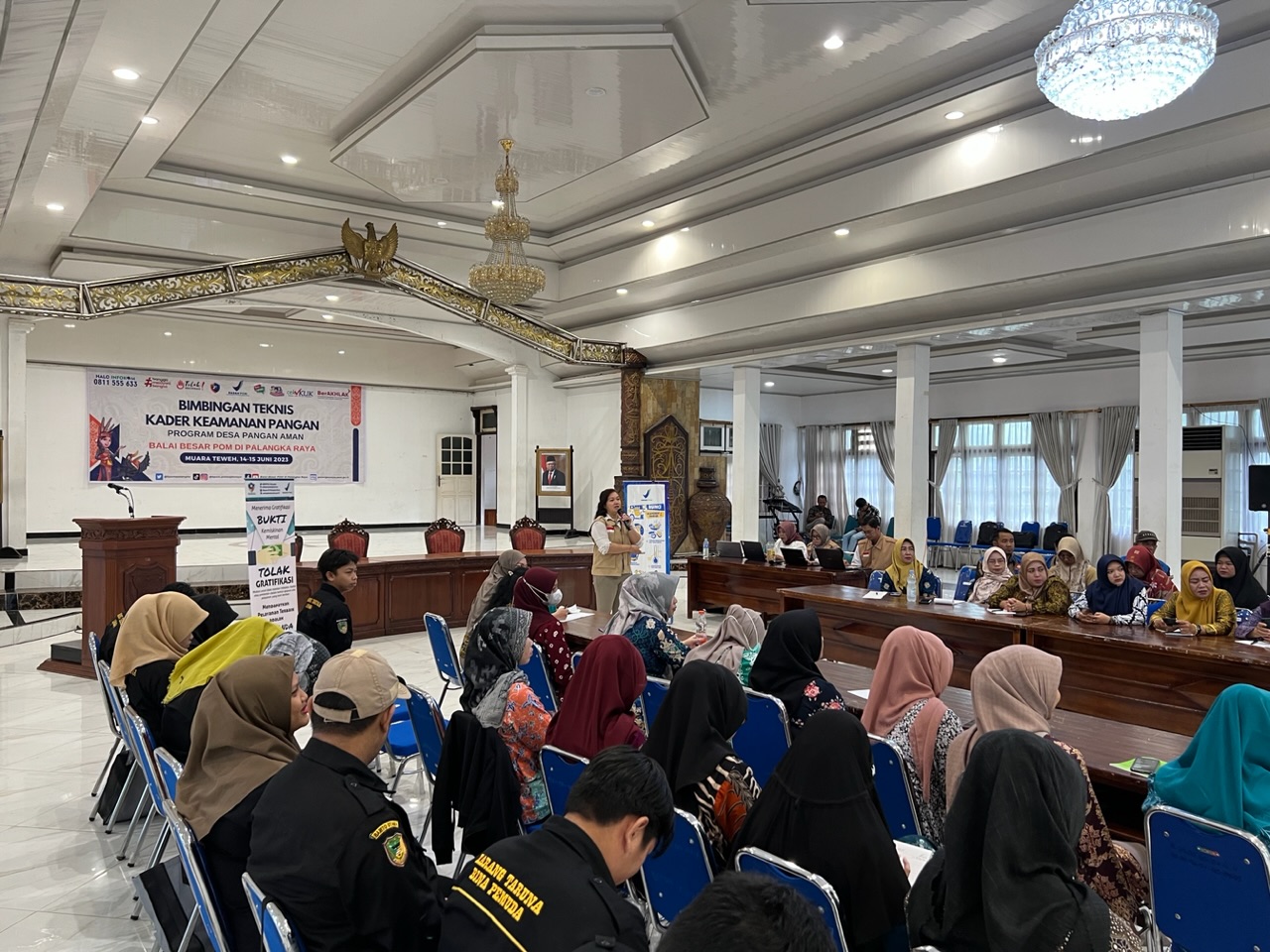 Balai Besar POM Palangka Raya Gelar Bimtek Kader Keamanan Pangan di Barito Utara