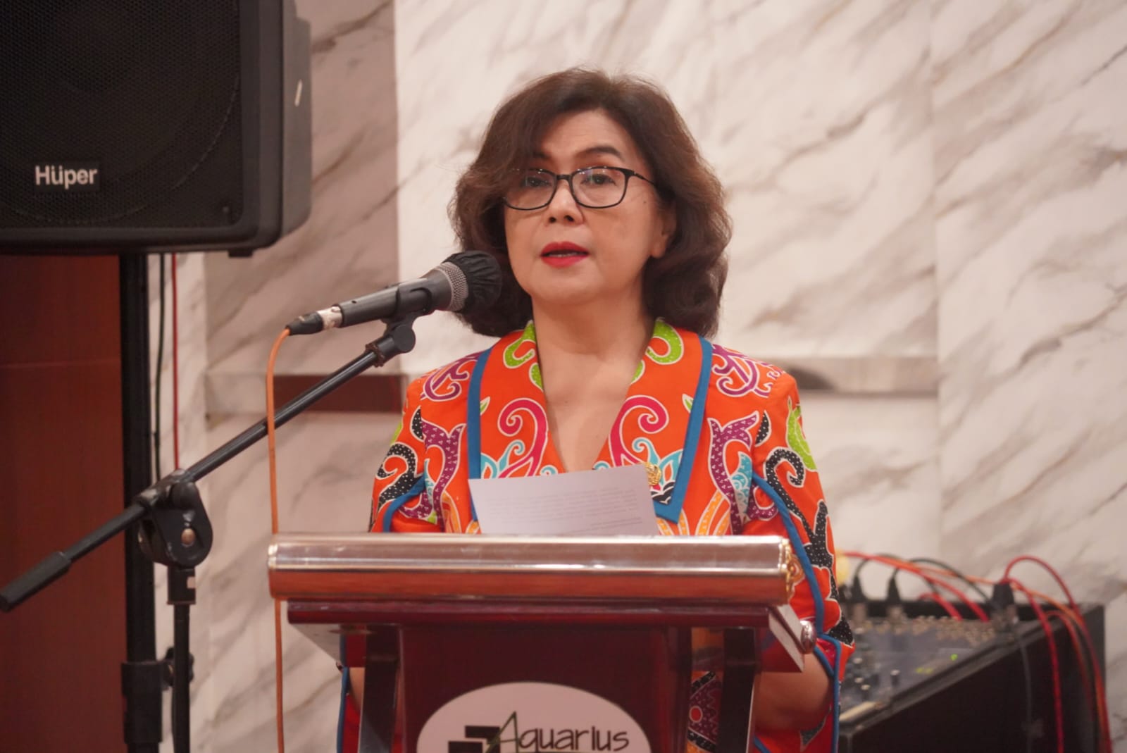 Asisten Pemkesra Katma F. Dirun Buka Rakor Forum Peningkatan Penyajian dan Pemanfaatan Data Gender dan Anak dalam Kelembagaan Data Prov. Kalteng