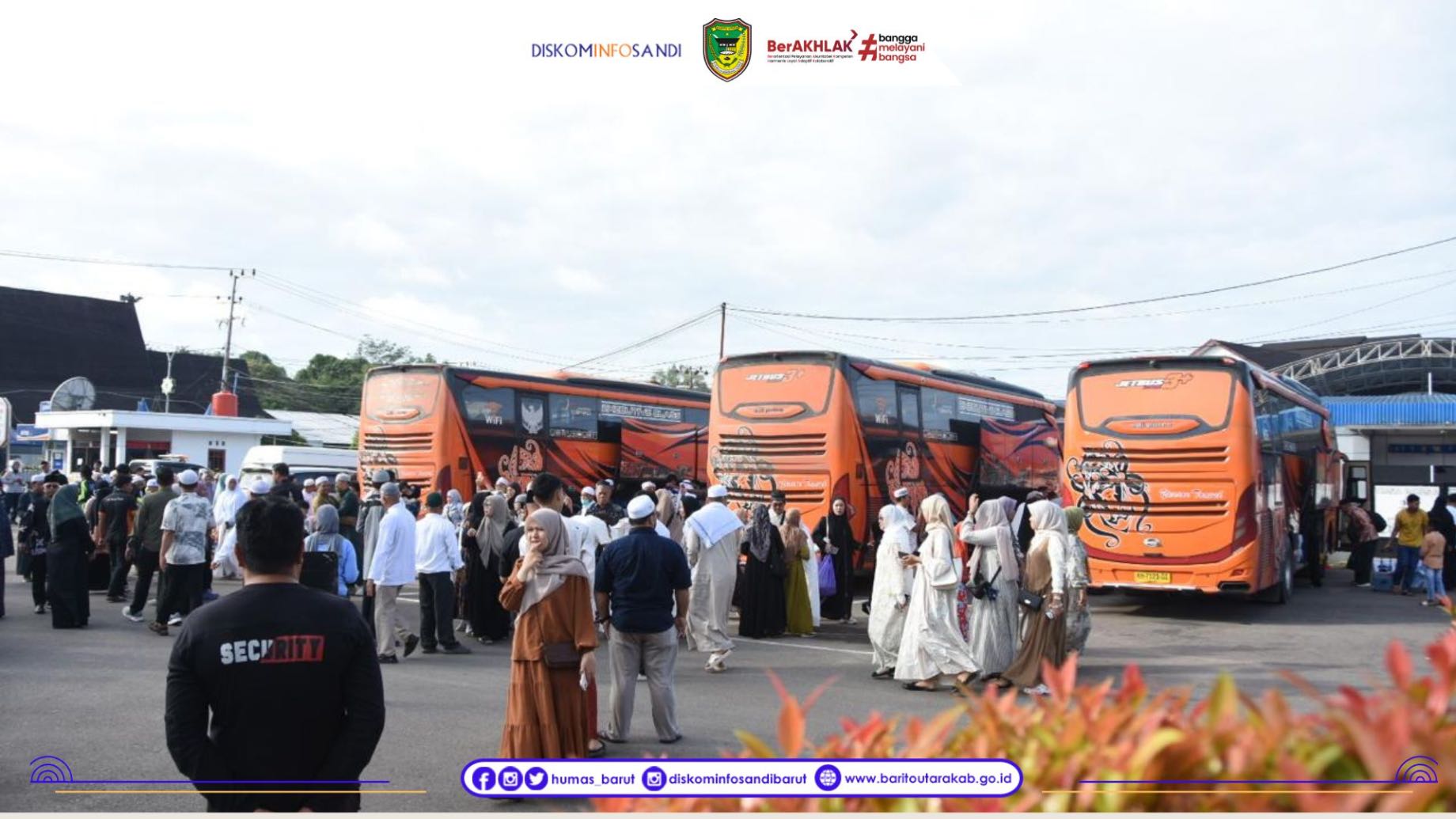Jemaah Haji Barito Utara Tiba, Pemkab Gelar Penyambutan Hangat