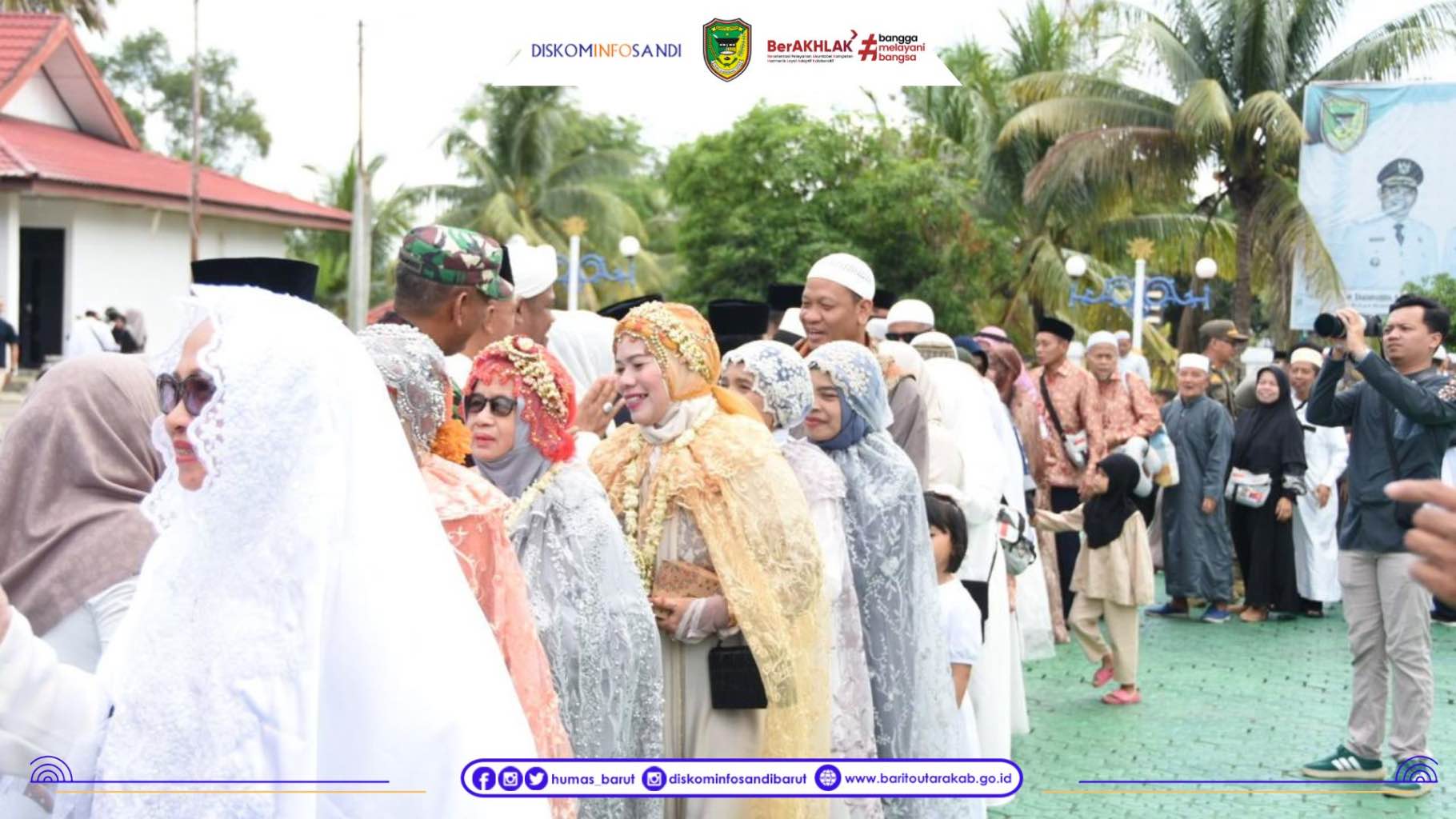 Jemaah Haji Barito Utara Tiba, Pemkab Gelar Penyambutan Hangat
