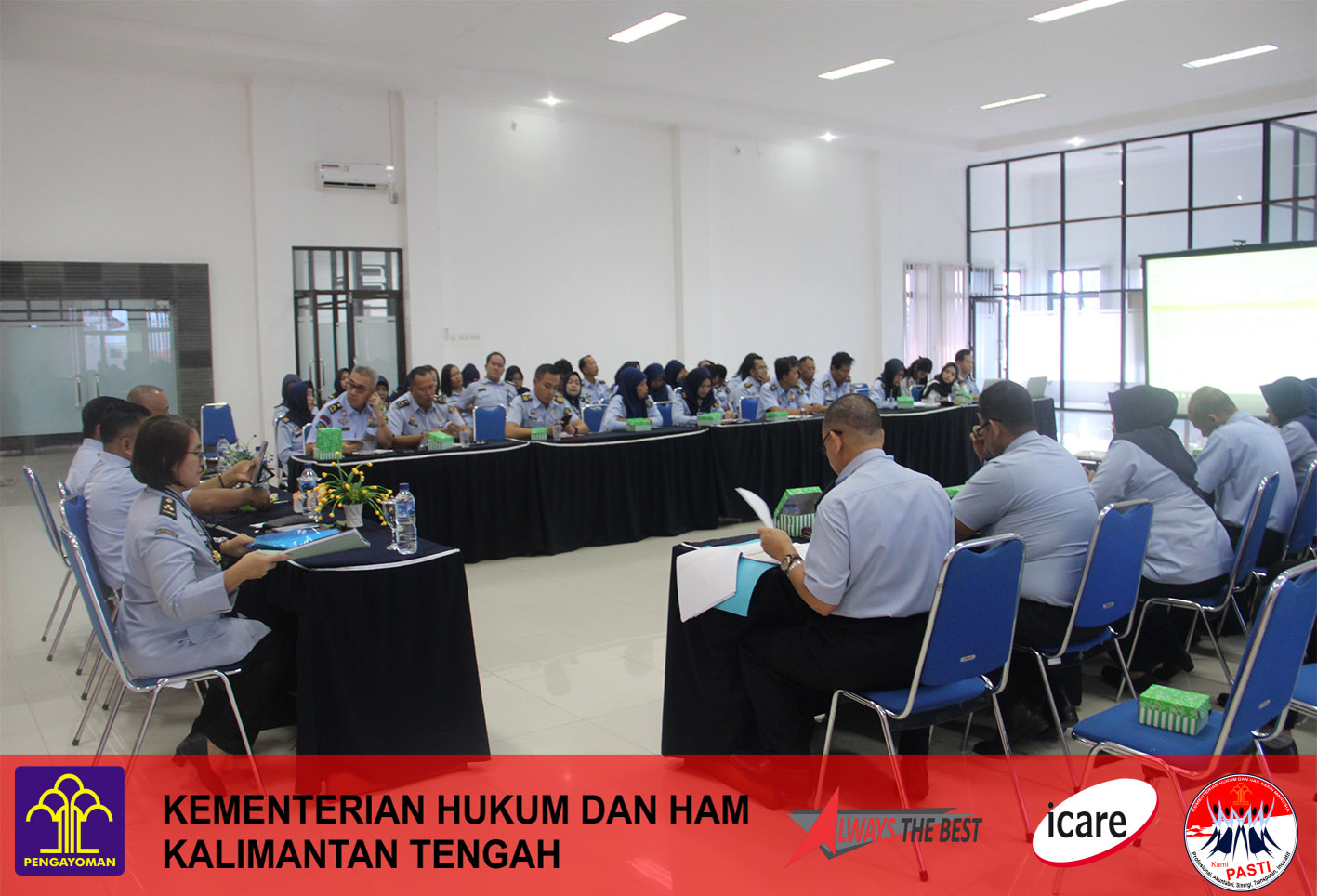 Rakor Kanwil Kalteng Terkait Evaluasi Kinerja B09