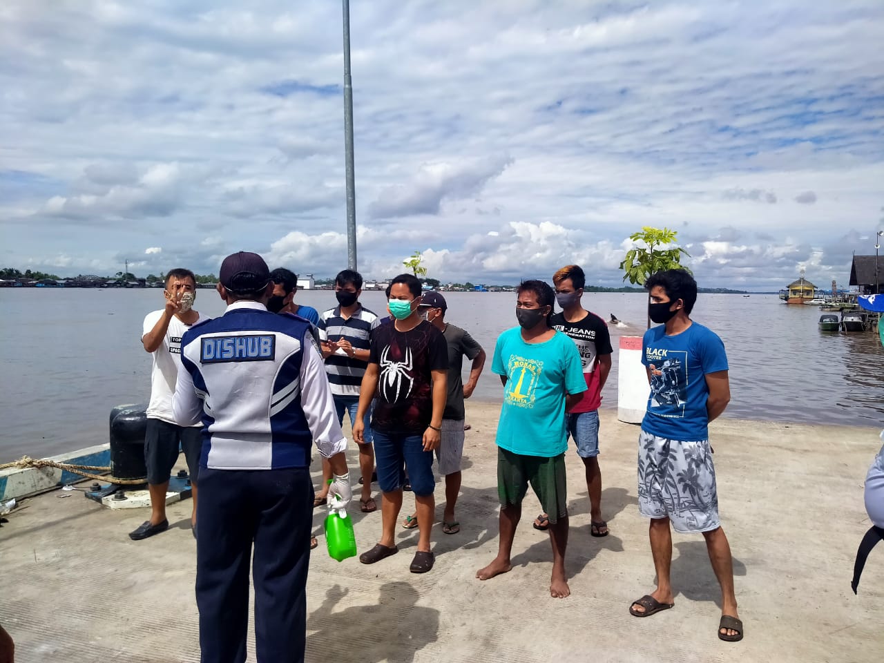 Dishub Terus Bersinergi Demi Amankan DAS Kapuas