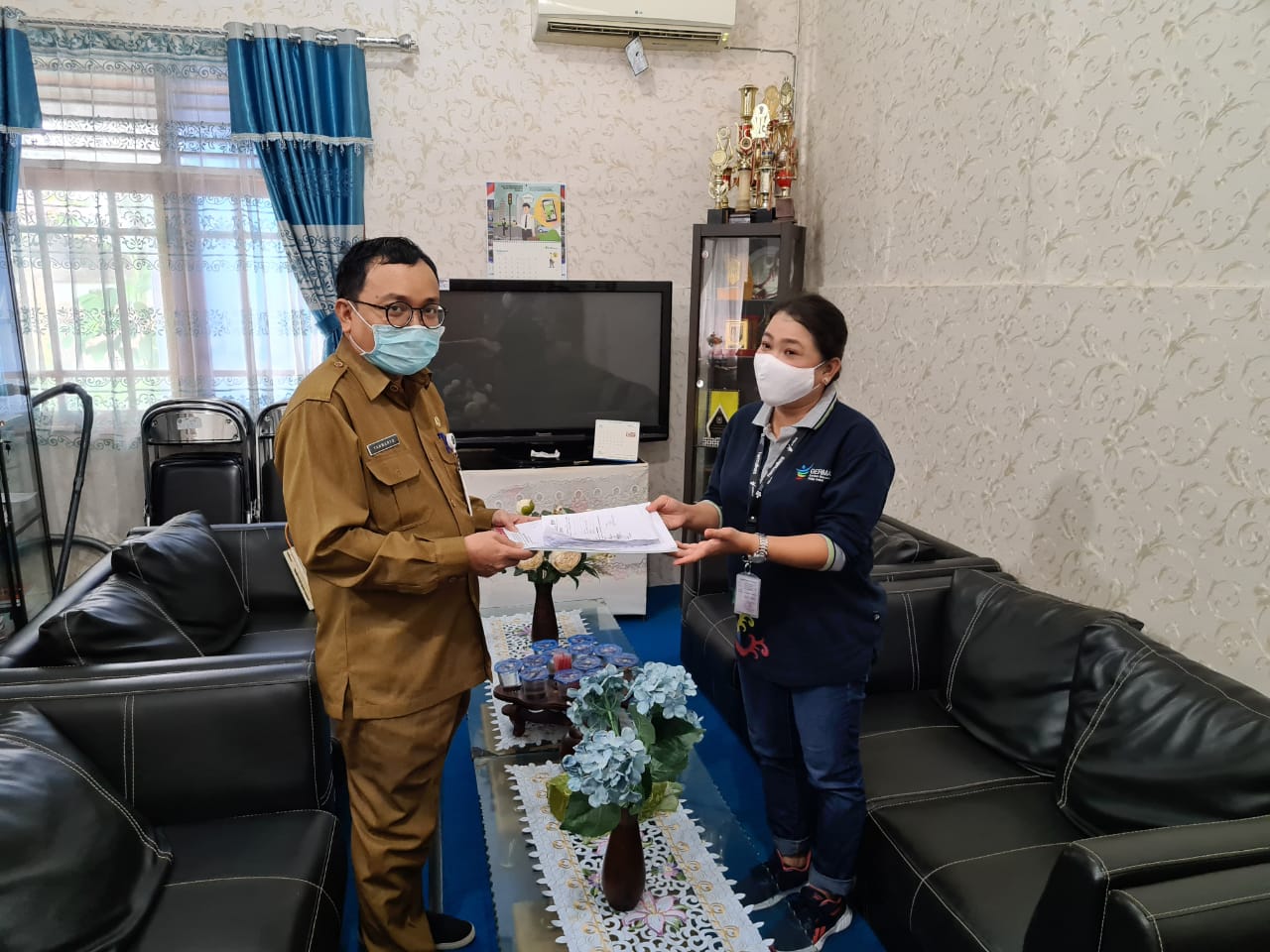 Rapid Test Massal di Lingkungan DPMD Kabupaten Kapuas