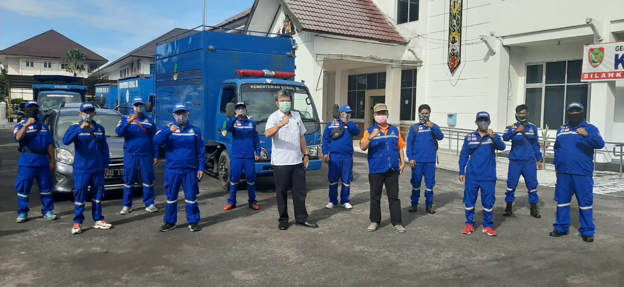 Pemprov Kalteng Bantu Atasi Dampak Sosial Banjir di Kab. Lamandau 