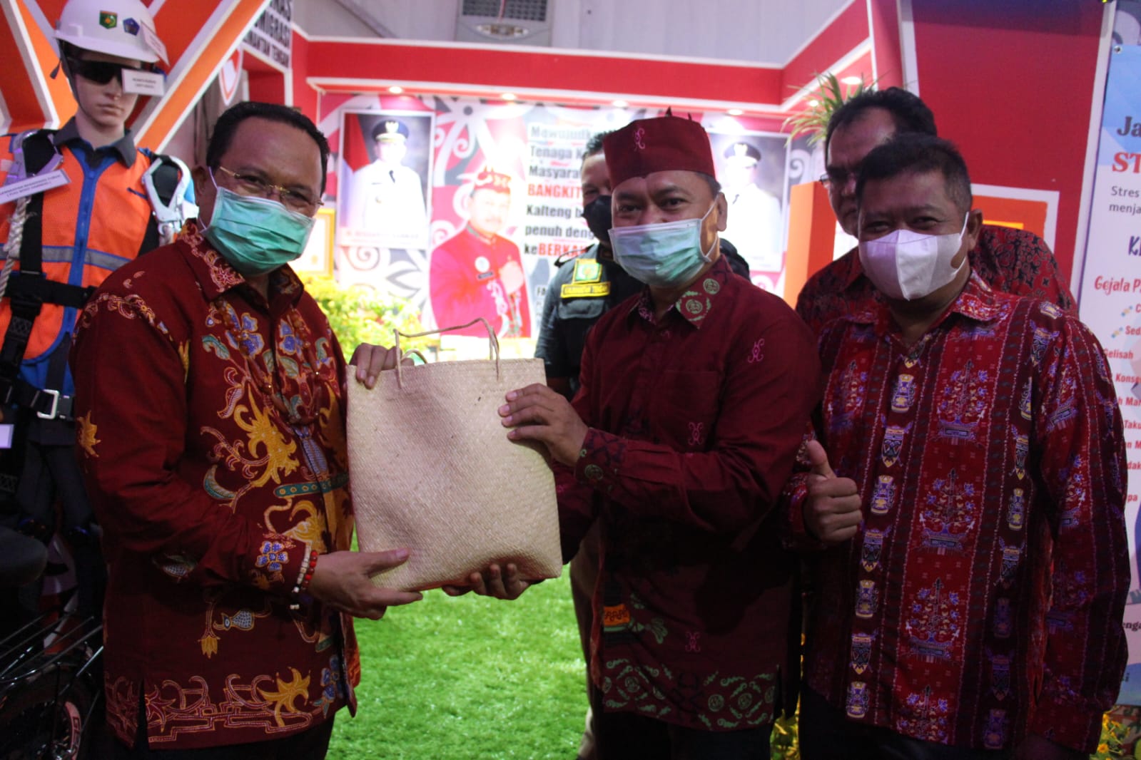 Disnakertrans Turut Meriahkan Kalteng Expo 2022 
