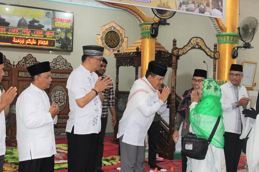 Pemkab Barsel Sambut Kedatangan 140 Jemaah Haji