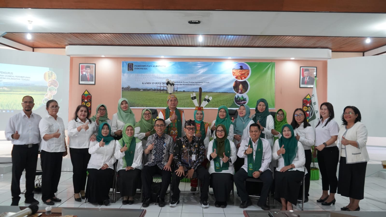 Kepala Dinas TPHP Prov. Kalteng Dilantik Sebagai Ketua Peragi Komda Kalteng Periode 2023-2027