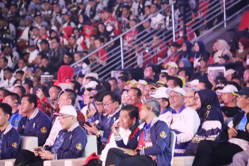Sekda Nuryakin Hadiri Opening Ceremony PORNAS XVI KORPRI 2023 di Semarang-Jateng