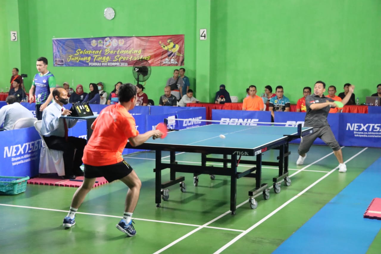Kontingen Kalteng PORNAS XVI KORPRI Banyak Unggul Pada Babak Penyisihan Hari Pertama 