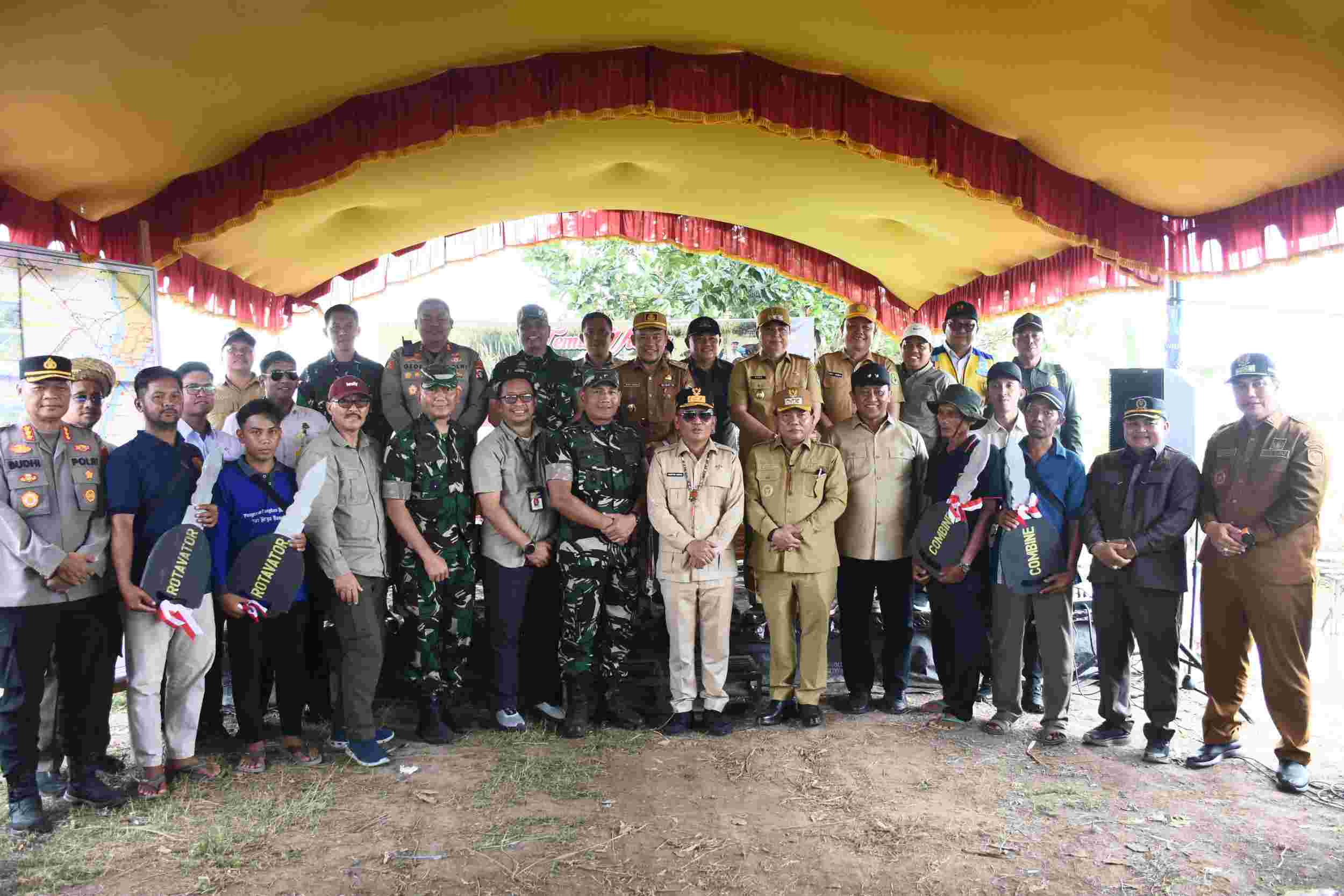 Dinas Ketahanan Pangan Prov. Kalteng Terus Kawal Panen Raya di Kabupaten Kapuas, Bukti Komitmen Tak Main-Main
