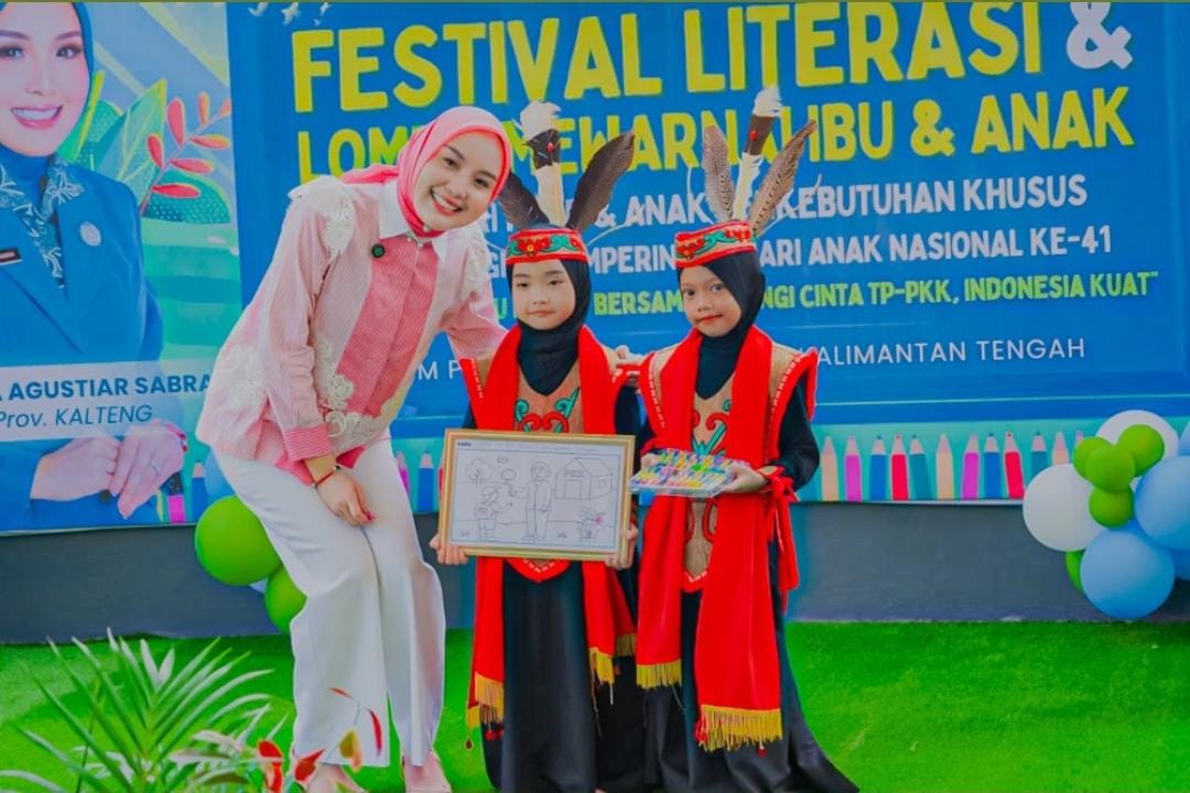 Hari Anak Nasional ke-41, Aisyah Thisia Agustiar Sabran Ajak Orang Tua Bangun Fondasi Pendidikan Sejak Dini