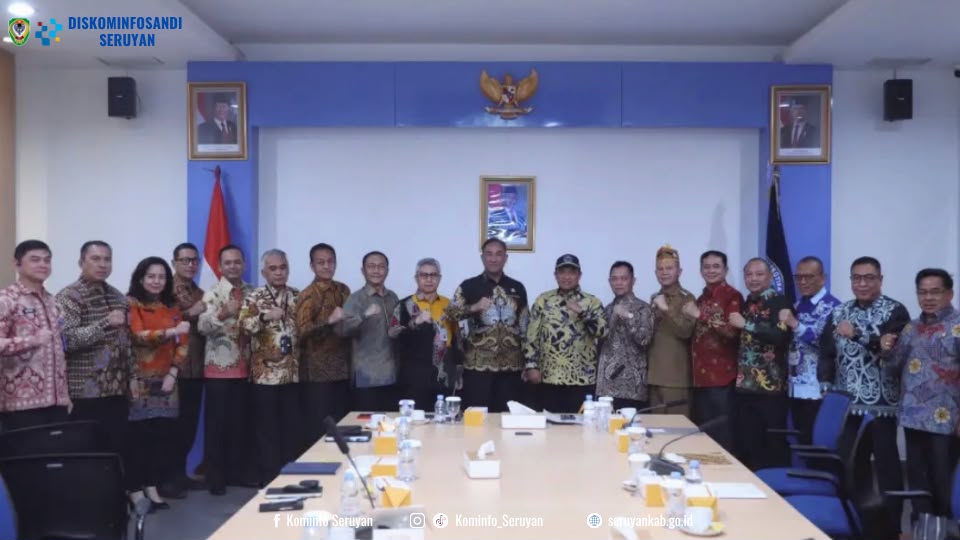 Audiensi Bersama Kepala BNN RI, Plh. Sekda Seruyan Tegaskan Komitmen Dukung Pembentukan BNNK