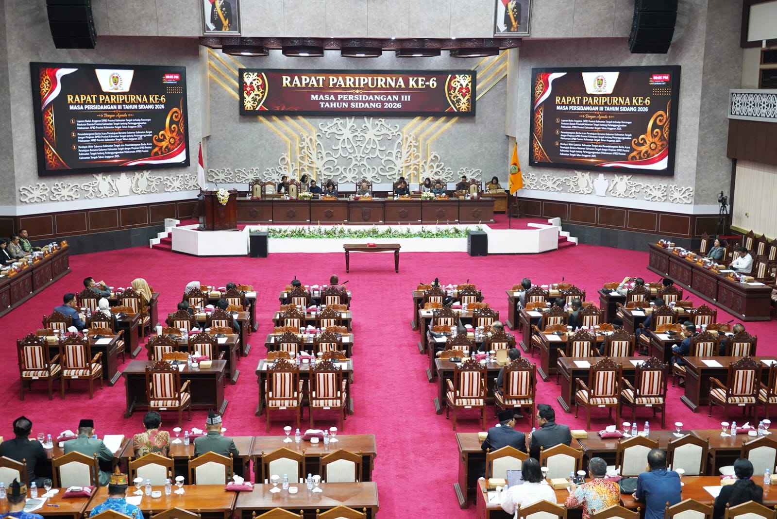 Pj. Sekda Hadiri Rapat Paripurna Persetujuan Bersama Raperda Pertanggungjawaban Pelaksanaan APBD 2025