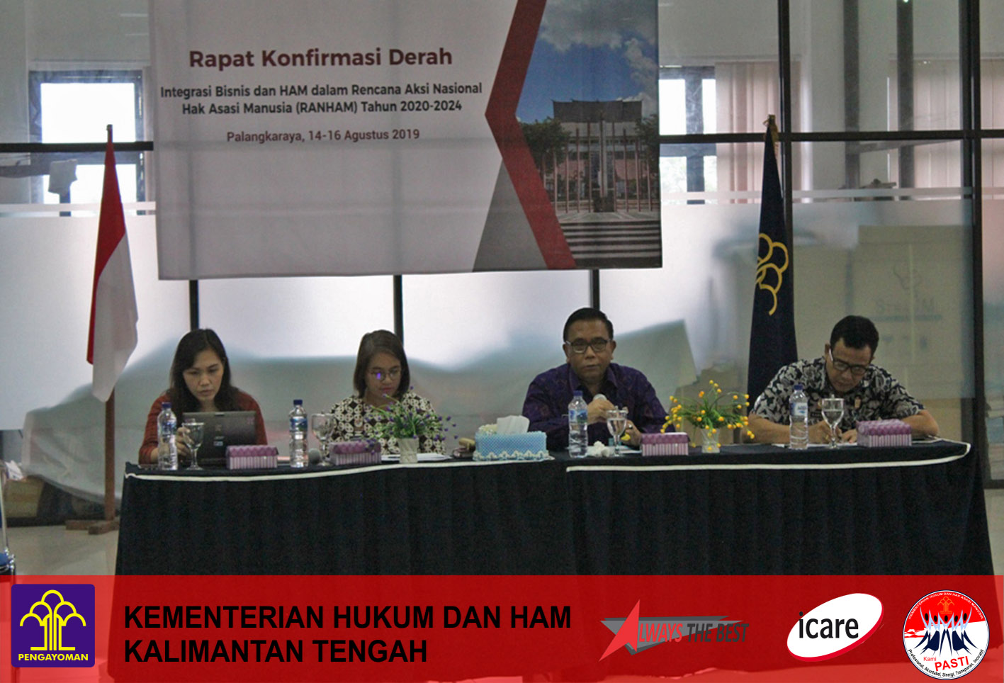 Rapat Konfirmasi Daerah â€œIntegrasi Aksi Bisnis dan HAM dalam RANHAM Tahun 2020-2024â€