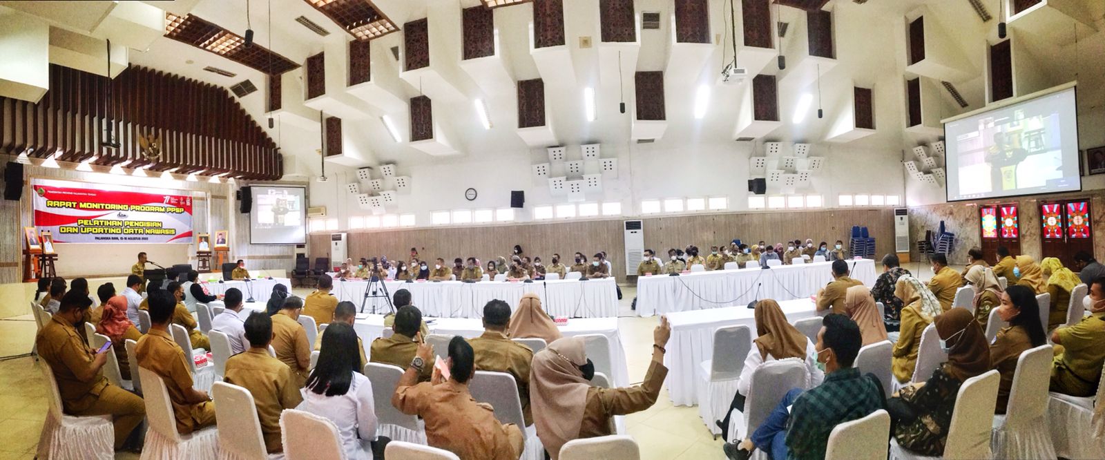 Bappedalitbang Prov. Kalteng Selenggarakan Rapat Monitoring Program PPSP