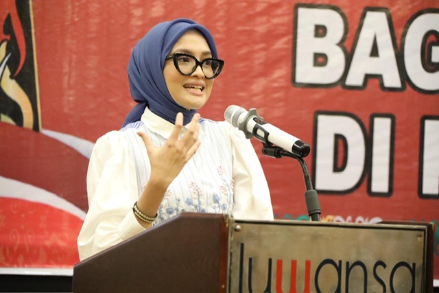 Ketua TP-PKK Kalteng Secara Resmi Buka Bimbingan Teknis Kewirausahaan Bagi  Wirausaha Pemula