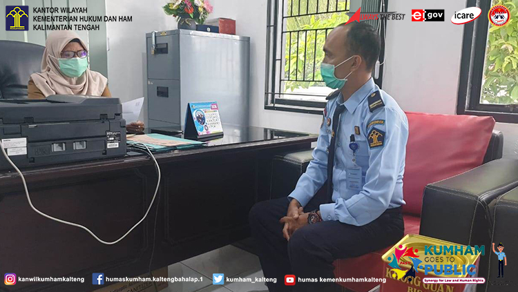 Satgas Covid-19 Bapas Muara Teweh Kunjungi Dinas Kesehatan Barito Utara