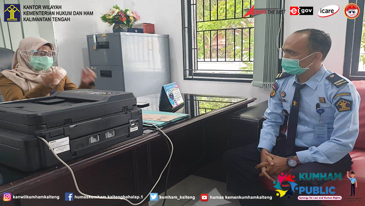 Satgas Covid-19 Bapas Muara Teweh Kunjungi Dinas Kesehatan Barito Utara
