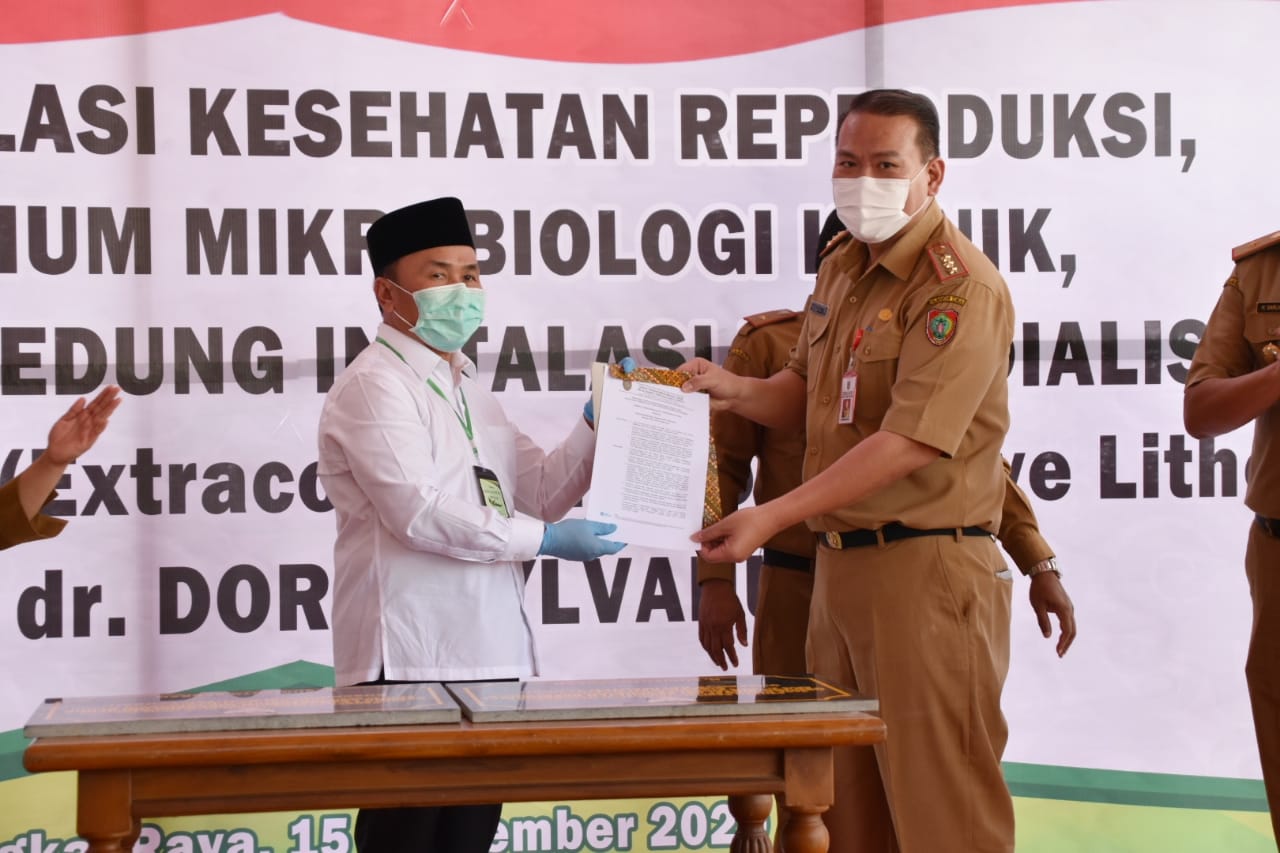 Gubernur Resmikan Gedung IKR dan Gedung Laboratorium Mikrobiologi Klinik RSUD dr. Doris Sylvanus