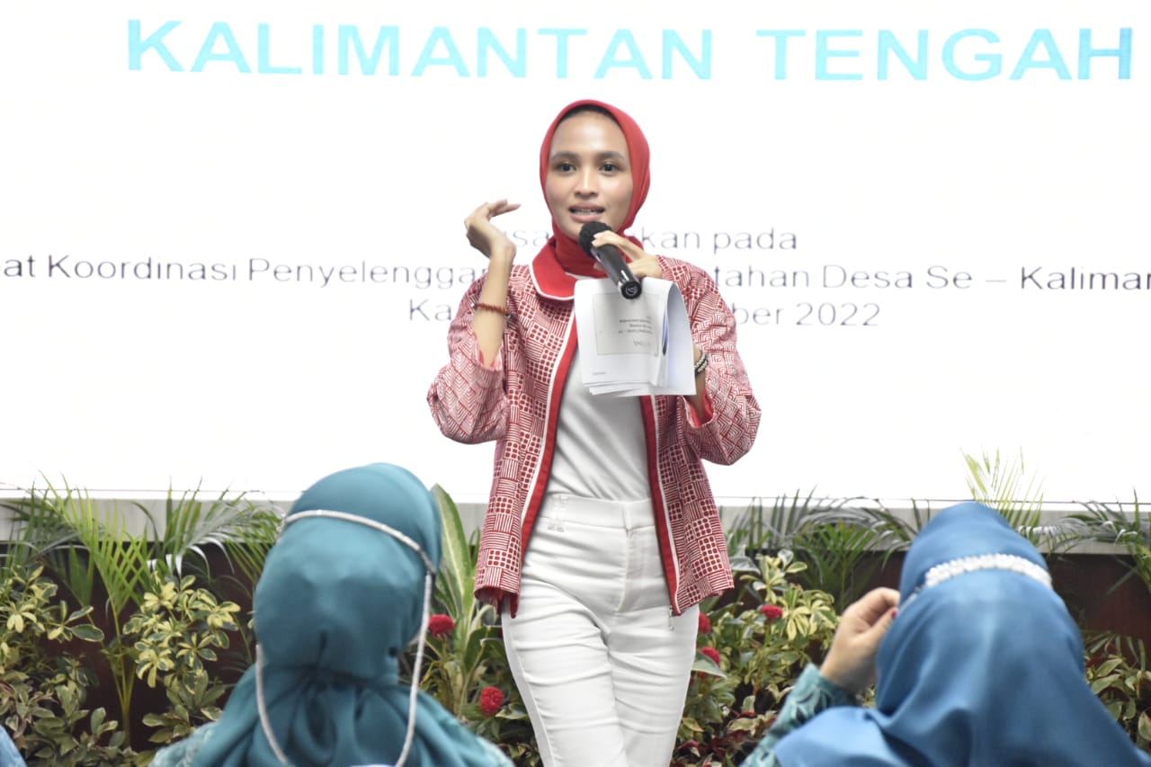 Ketua TP-PKK Prov. Kalteng : Program Prioritas TP-PKK Prov. Kalteng Tahun 2021-2025 adalah Penanganan dan Pencegahan Stunting