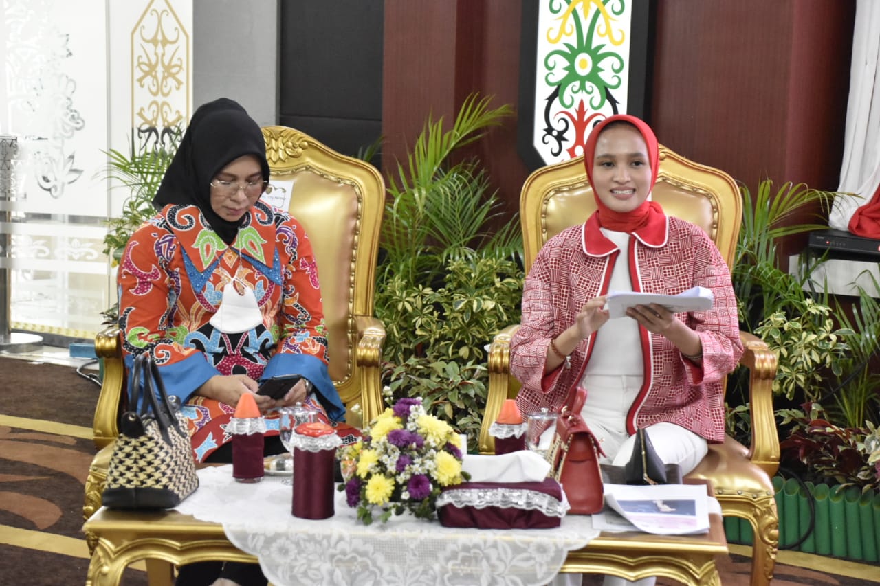 Ketua TP-PKK Prov. Kalteng : Program Prioritas TP-PKK Prov. Kalteng Tahun 2021-2025 adalah Penanganan dan Pencegahan Stunting