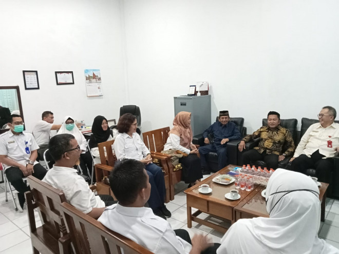Dispursip Kobar Terima Kunjungan Kerja DPRD dan Dispursip Kotim