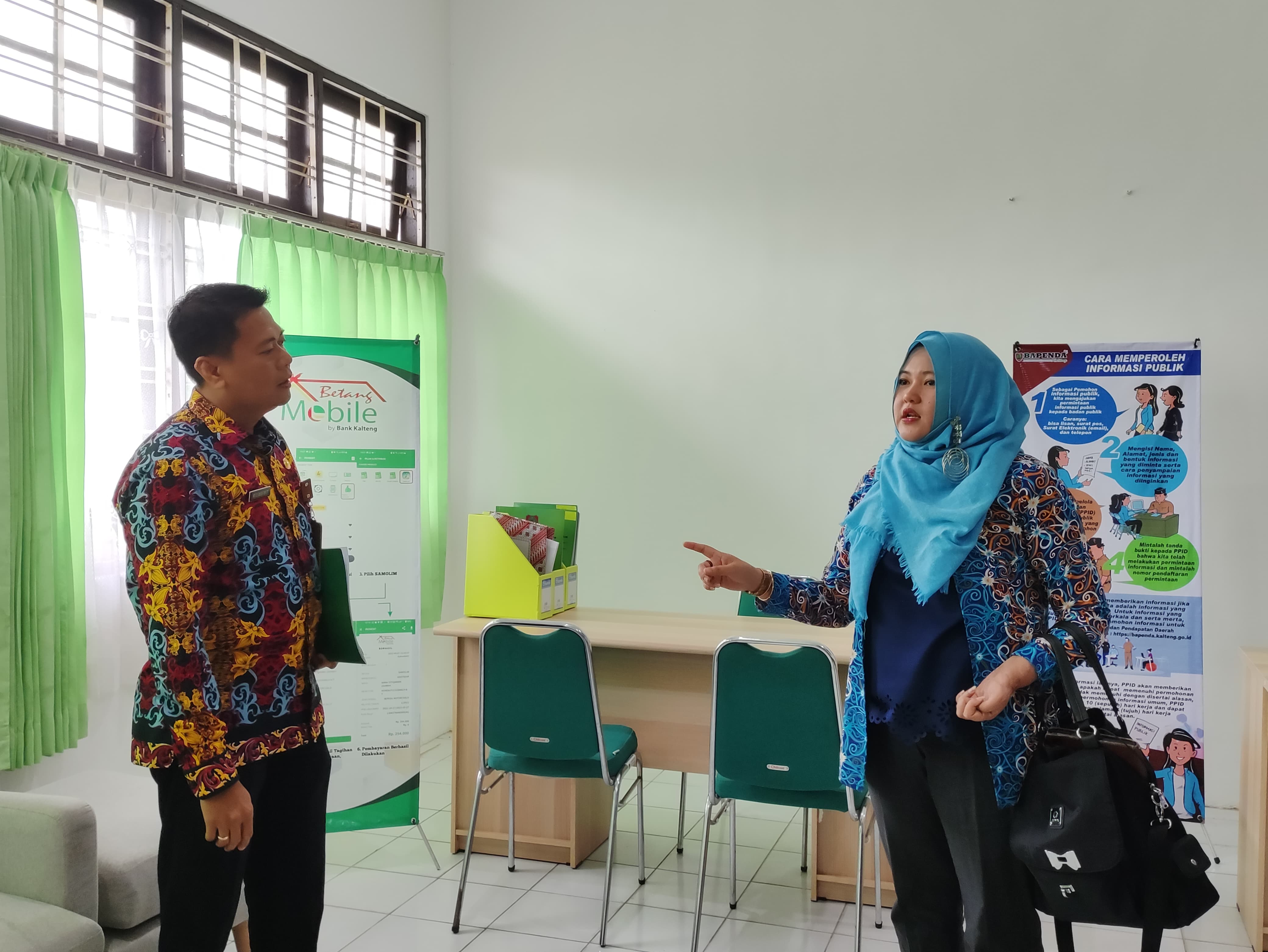 Bapenda Prov. Kalteng Terima Kunjungan dari Komisi Informasi